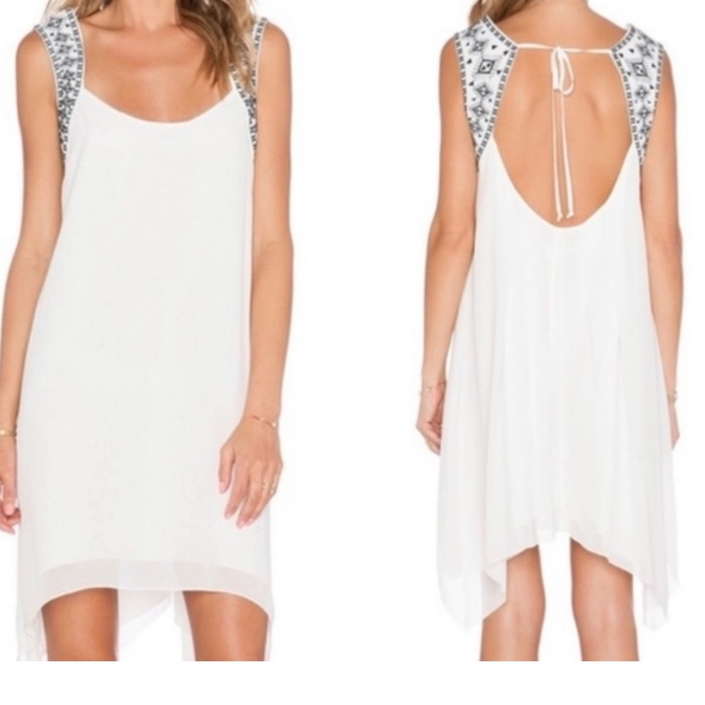 NEW BCBGeneration A-Line Dress in White
